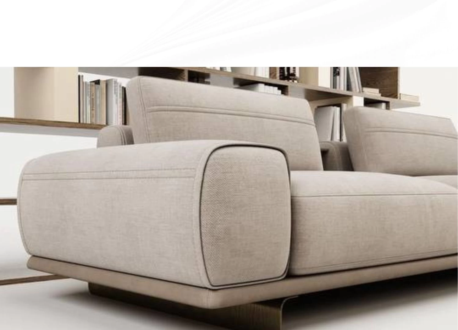 Ανακαλύψτε τον γωνιακό καναπέ Livia με μοντέρνο design, ξύλινες λεπτομέρειες και ευρύχωρη διάταξη. Ιδανικός για άνεση και στυλ στο σαλόνι σας, με ελληνική ποιότ ,σε χρωμα μπεζ και καφε χρυσο