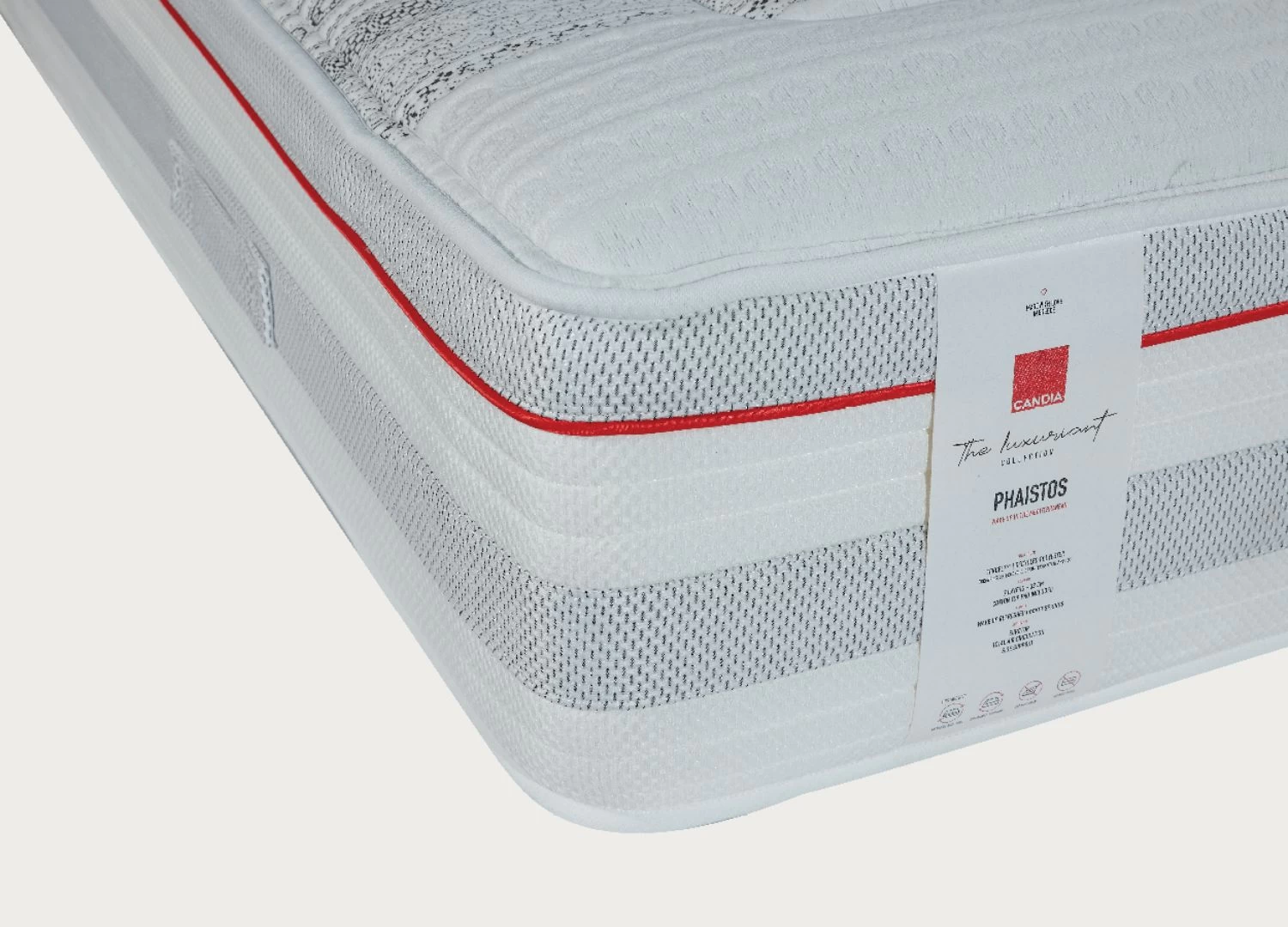 Candia Strom PHAISTOS – Ανατομικό στρώμα με ελατήρια Wake up refreshed pocket springs, ύφασμα Tencel και ενσωματωμένο Eurotop. Άνεση, οικολογία και πολυτέλεια από τη Linea di Salotti.