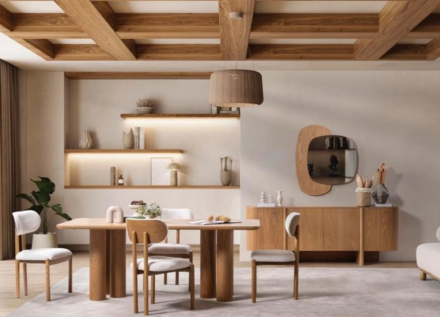 Το σετ τραπεζαρίας MODE συνδυάζει σύγχρονο σχεδιασμό και πρακτικότητα. Περιλαμβάνει τραπέζι, 6 καρέκλες, κονσόλα με καθρέφτη και δυνατότητα προσθήκης TV μονάδας ή τραπεζιού σαλονιού. Με 2ετή εγγύηση και δωρεάν παράδοση.