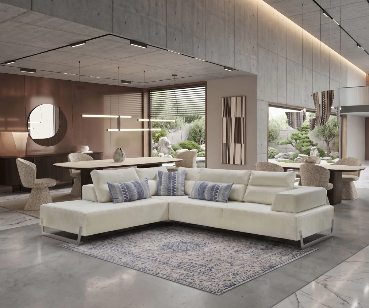 Γωνιακός Καναπές Mammas