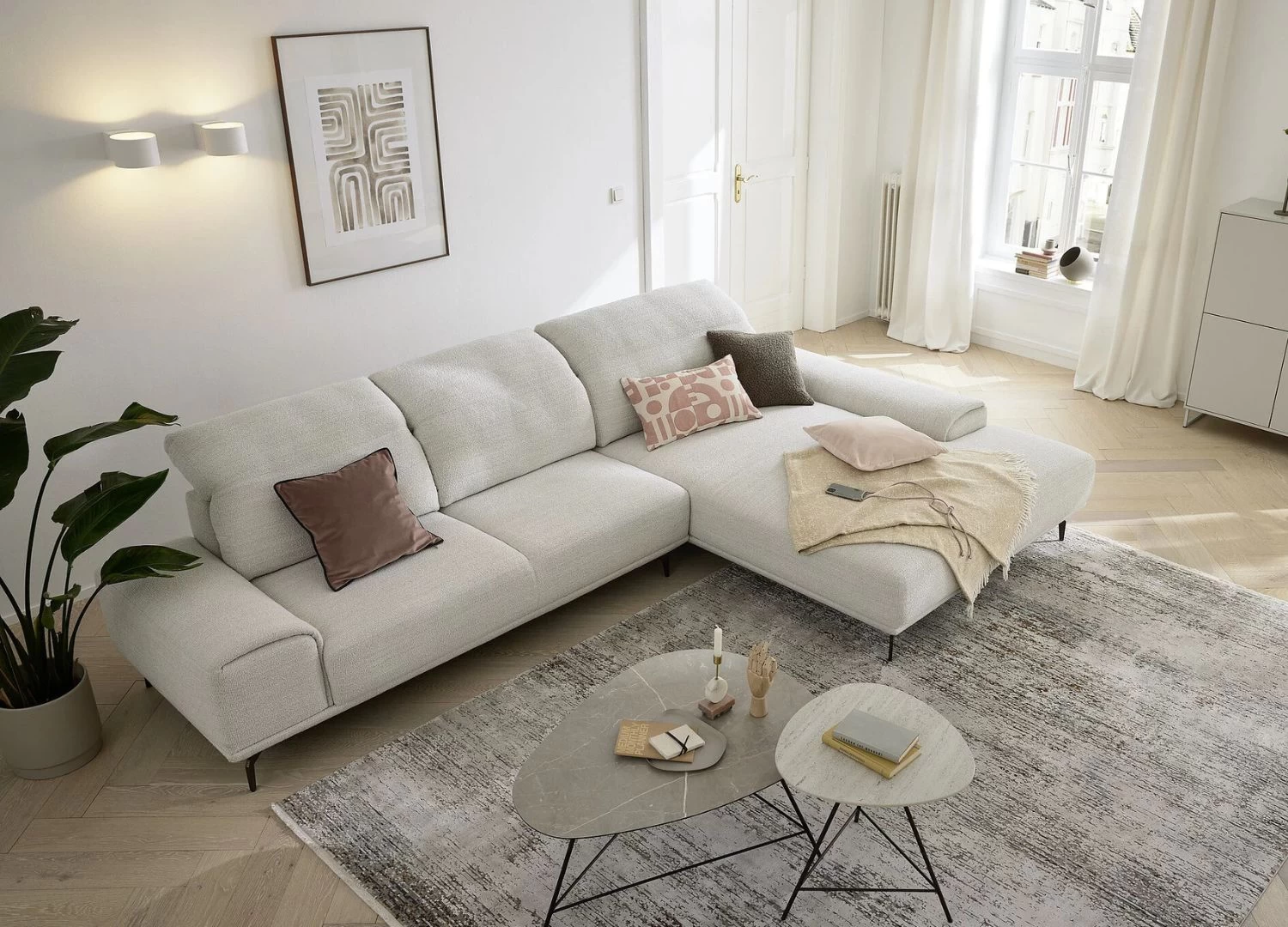 Γωνιακός Καναπές ROSALIA