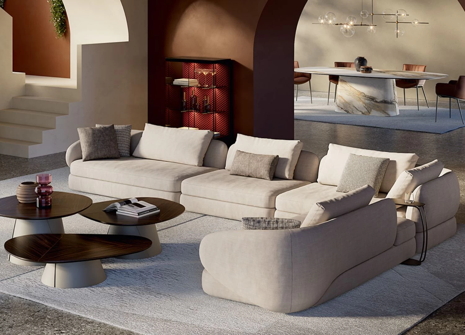 Γωνιακός Καναπές BELLA