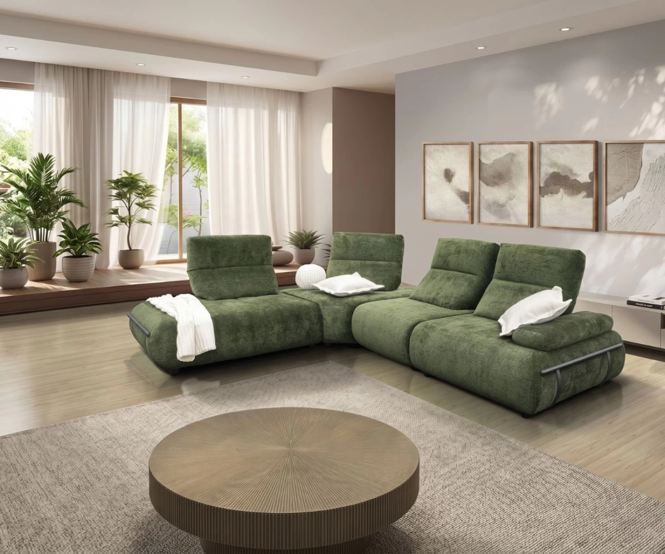 Γωνιακός Καναπές RAPHAL