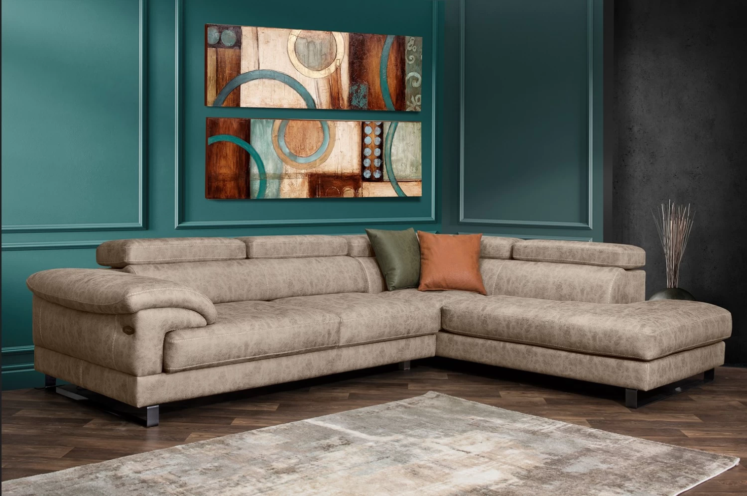 Γωνιακός Καναπές PETER